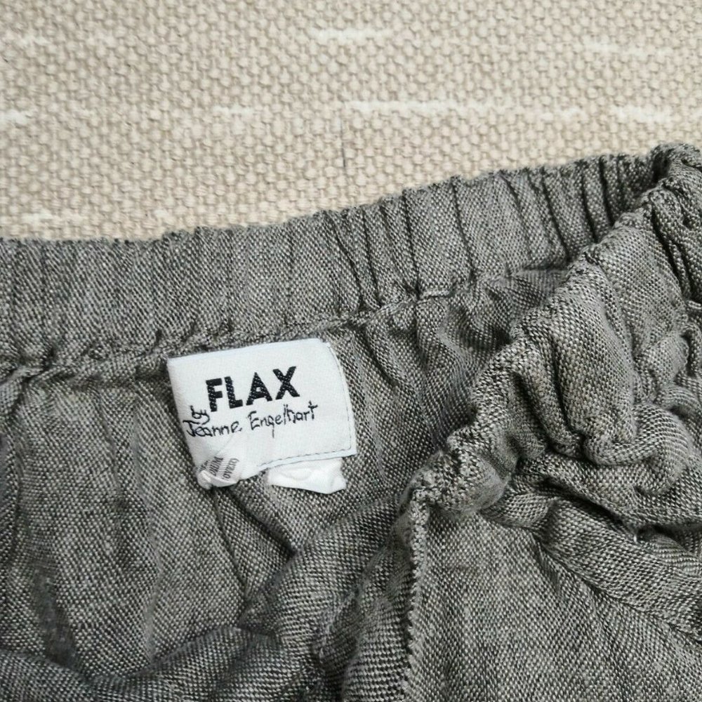 Flax by Jeanne Engelhart Womens Gray Skirt Medium - Picture 5 of 10